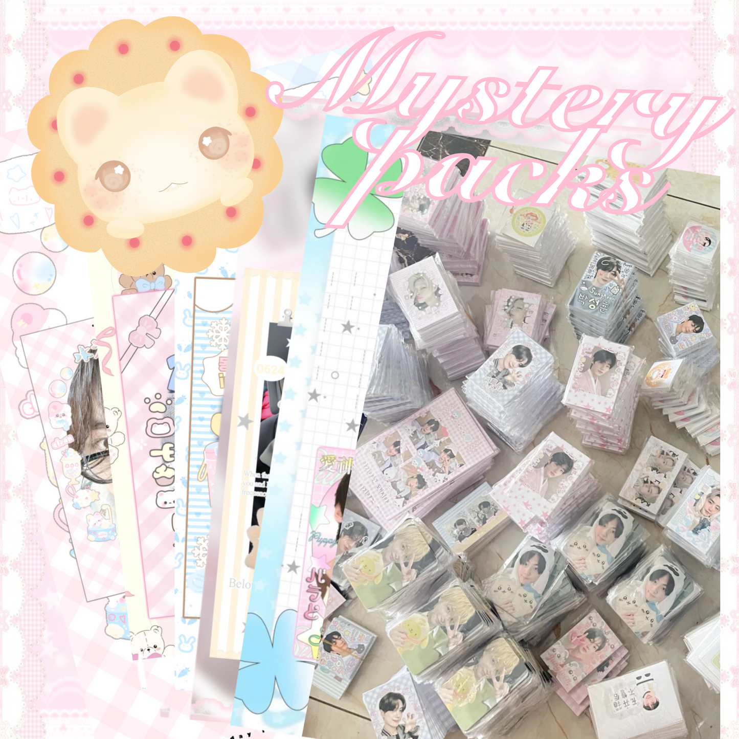 ɞ˚‧。 Mystery Charm Card Packs
