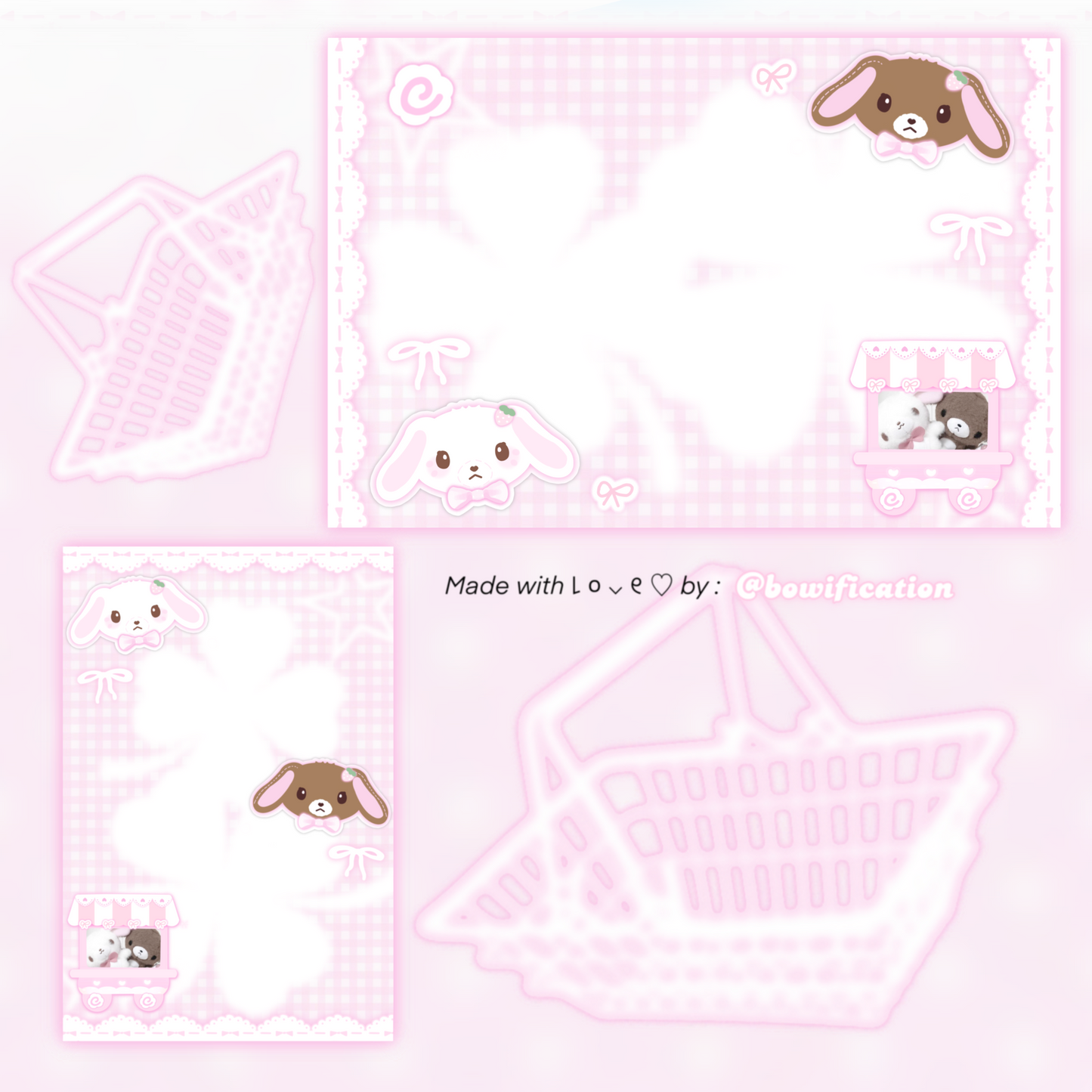 💭 ꒰⸝ Sugar Bunnies 🐰 memo pad
