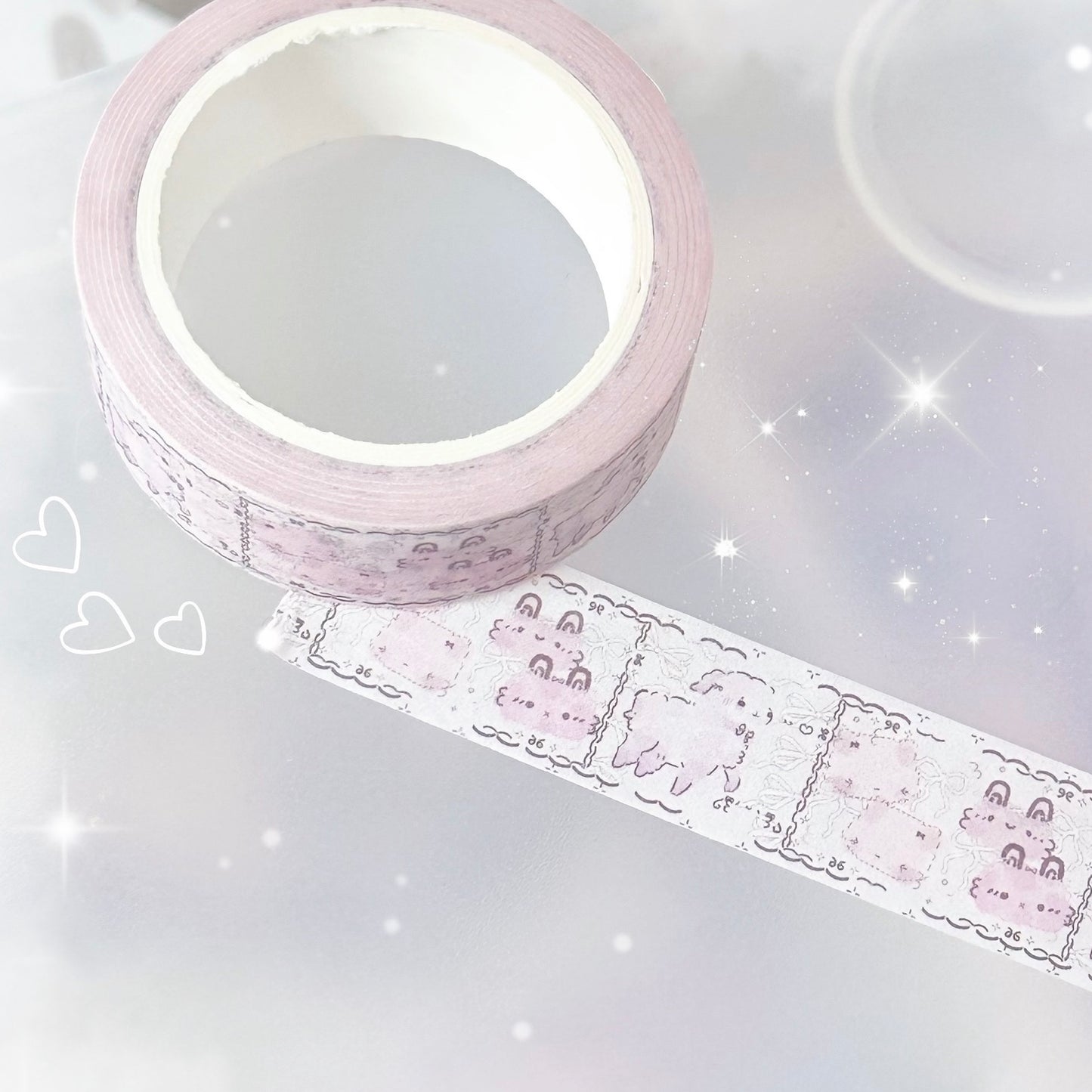 ♡︶⊹ Velvetaro Washi Tape ₊˚.𓂃⊹