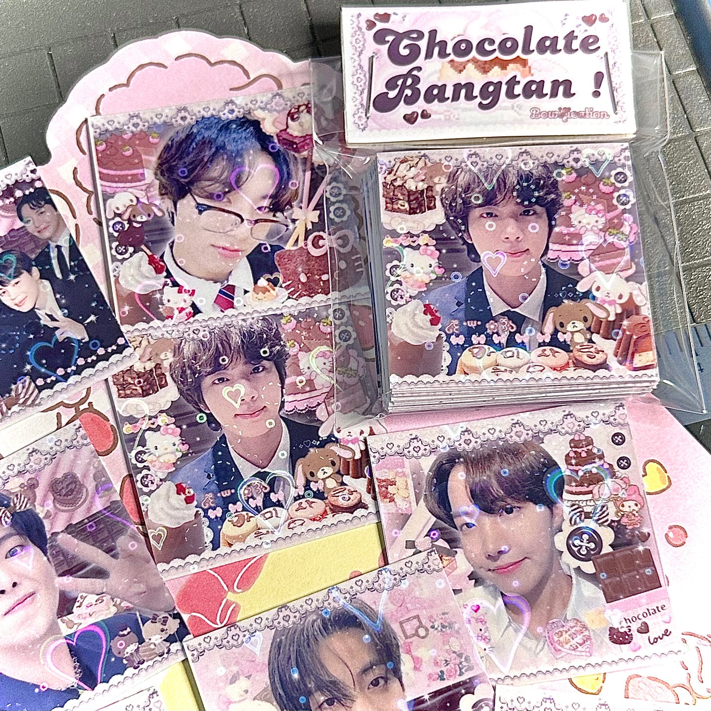 ୧ 🍩⋅ Chocolate ENHYPEN stickers